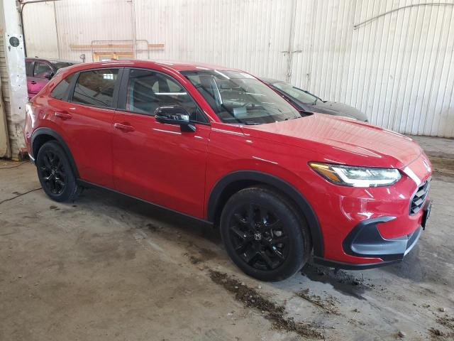 3CZRZ2H52SM708009 - 2025 HONDA HR-V SPORT RED photo 4