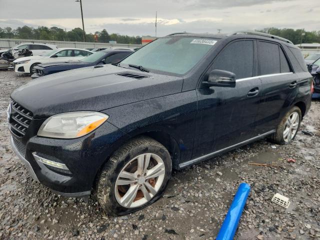 4JGDA5HB5FA584881 - 2015 MERCEDES-BENZ ML 350 4MATIC BLACK photo 1