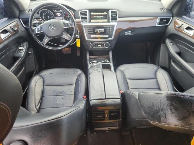 4JGDA5HB5FA584881 - 2015 MERCEDES-BENZ ML 350 4MATIC BLACK photo 8