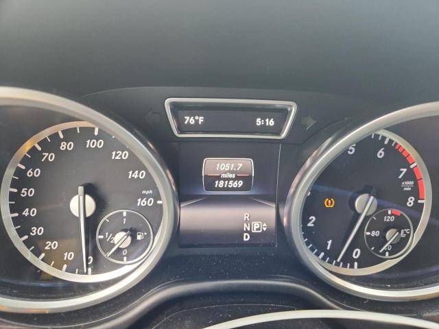 4JGDA5HB5FA584881 - 2015 MERCEDES-BENZ ML 350 4MATIC BLACK photo 9