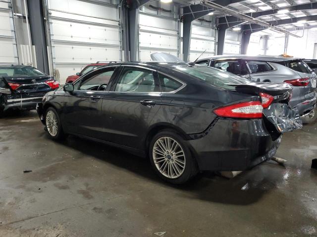 3FA6P0HD3ER175725 - 2014 FORD FUSION SE BLACK photo 2