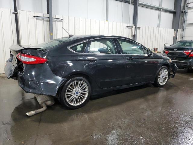 3FA6P0HD3ER175725 - 2014 FORD FUSION SE BLACK photo 3