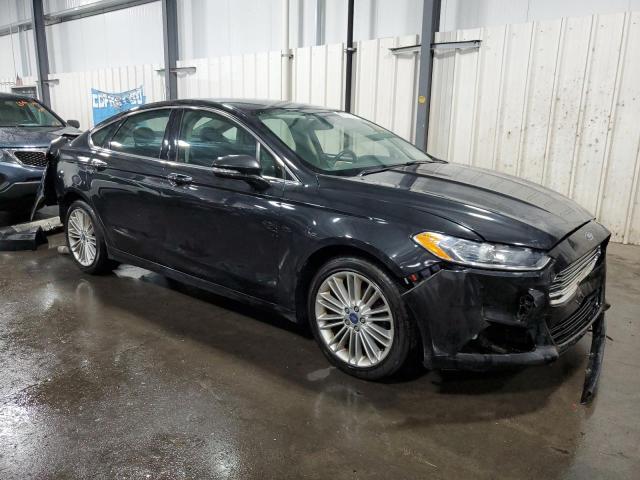 3FA6P0HD3ER175725 - 2014 FORD FUSION SE BLACK photo 4