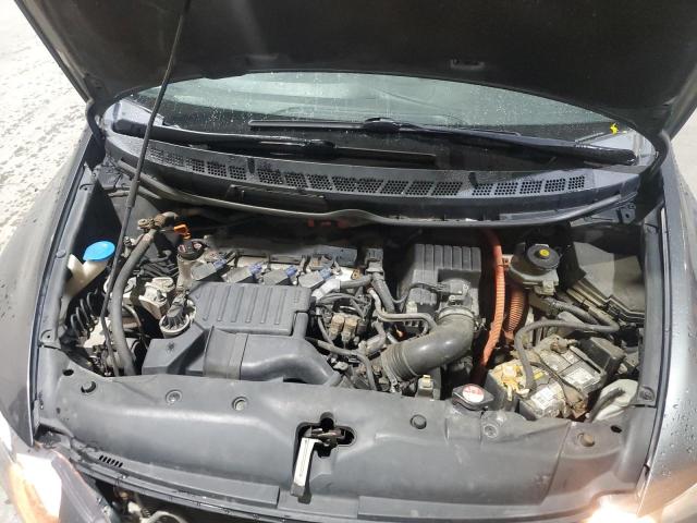 JHMFA3F24BS000543 - 2011 HONDA CIVIC HYBRID رمادي صورة 11