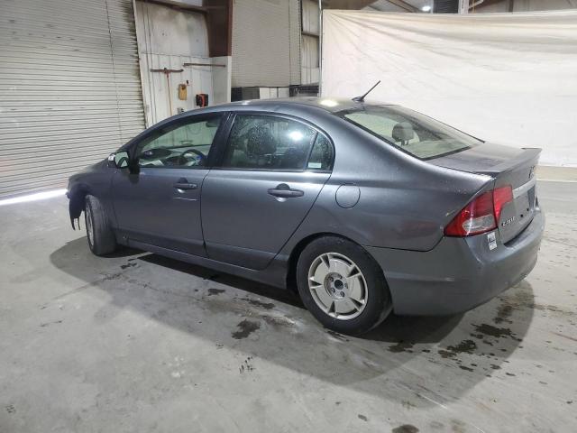 JHMFA3F24BS000543 - 2011 HONDA CIVIC HYBRID رمادي صورة 2