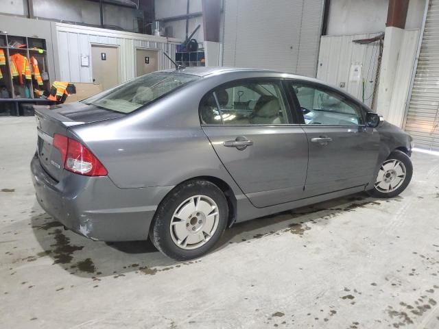JHMFA3F24BS000543 - 2011 HONDA CIVIC HYBRID رمادي صورة 3