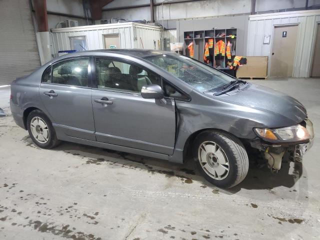 JHMFA3F24BS000543 - 2011 HONDA CIVIC HYBRID رمادي صورة 4
