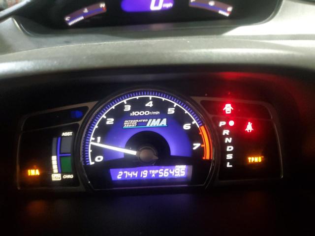 JHMFA3F24BS000543 - 2011 HONDA CIVIC HYBRID رمادي صورة 9