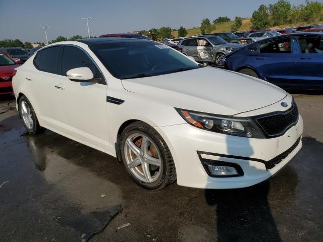 5XXGN4A78FG513734 - 2015 KIA OPTIMA EX WHITE photo 4