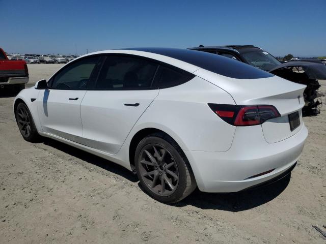5YJ3E1EA3PF546213 - 2023 TESLA MODEL 3 WHITE photo 2