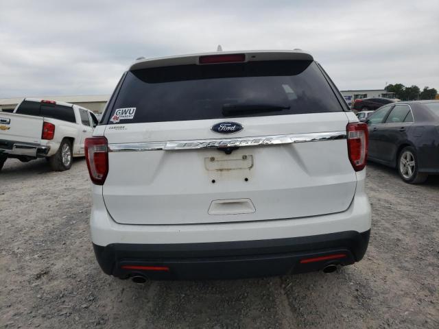 1FM5K7B81HGC99573 - 2017 FORD EXPLORER WHITE photo 6