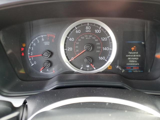 JTDS4RCE6LJ032782 - 2020 TOYOTA COROLLA SE BLACK photo 9