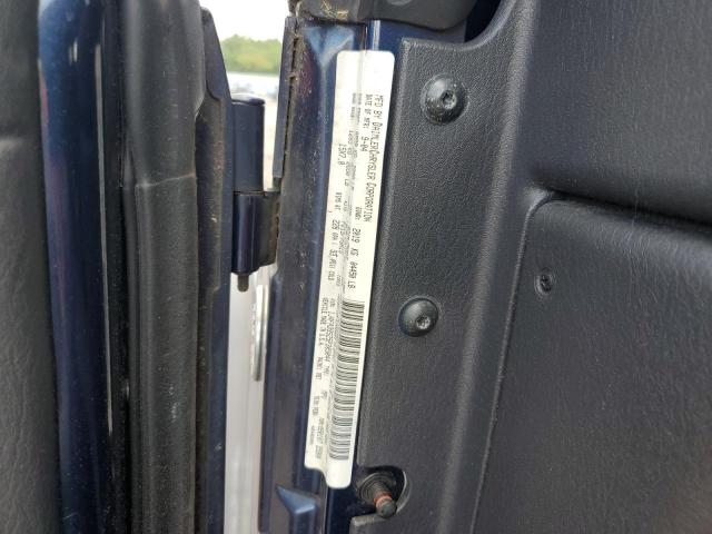 1J4FA39S25P303044 - 2005 JEEP WRANGLER X BLUE photo 13