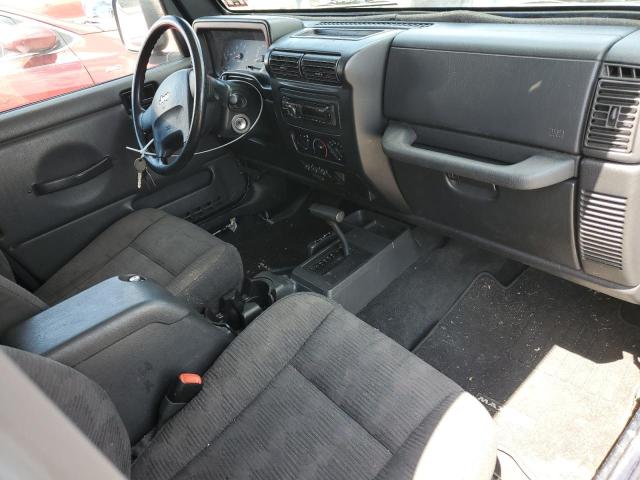 1J4FA39S25P303044 - 2005 JEEP WRANGLER X BLUE photo 8