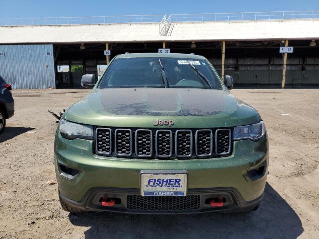 1C4RJFLG9KC774040 - 2019 JEEP GRAND CHER TRAILHAWK GREEN photo 5