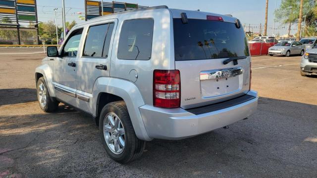 1J8GP58K98W177080 - 2008 JEEP LIBERTY LIMITED SILVER photo 3