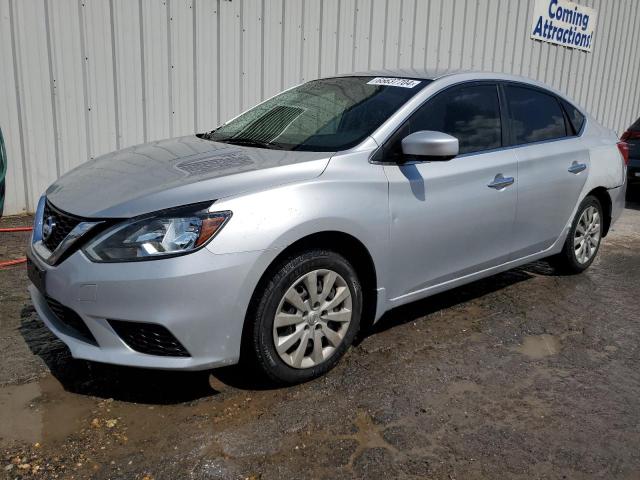 3N1AB7AP5JY338393 - 2018 NISSAN SENTRA S SILVER photo 1