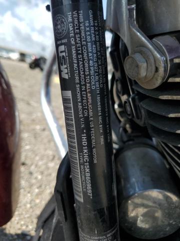 1HD1KHC15KB659697 - 2019 HARLEY-DAVIDSON FLTRX Kırmızı fotoğraf 8
