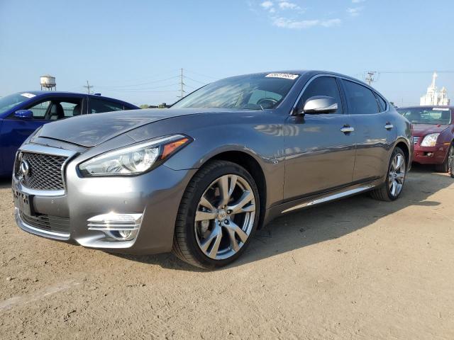 JN1BY1PR6FM831664 - 2015 INFINITI Q70L 3.7 GRAY photo 1