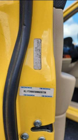 KL1TD66E69B628726 - 2009 CHEVROLET AVEO LS Sarı foto 10