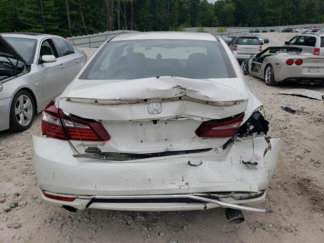 1HGCR2F51HA270203 - 2017 HONDA ACCORD SPORT WHITE photo 6