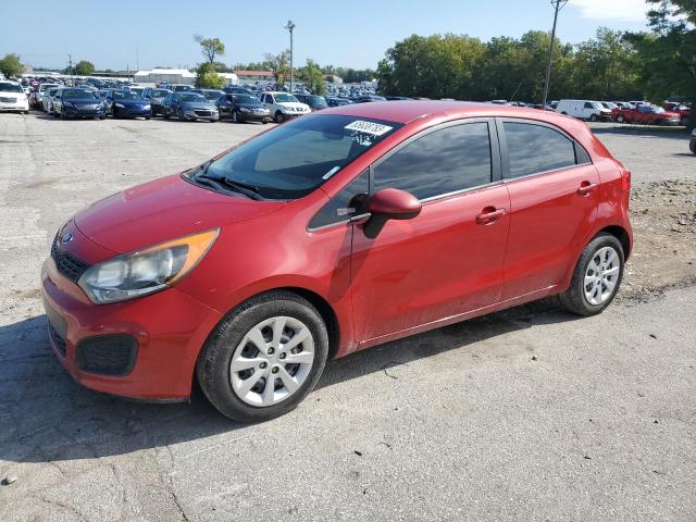 KNADM5A35D6152318 - 2013 KIA RIO LX RED photo 1