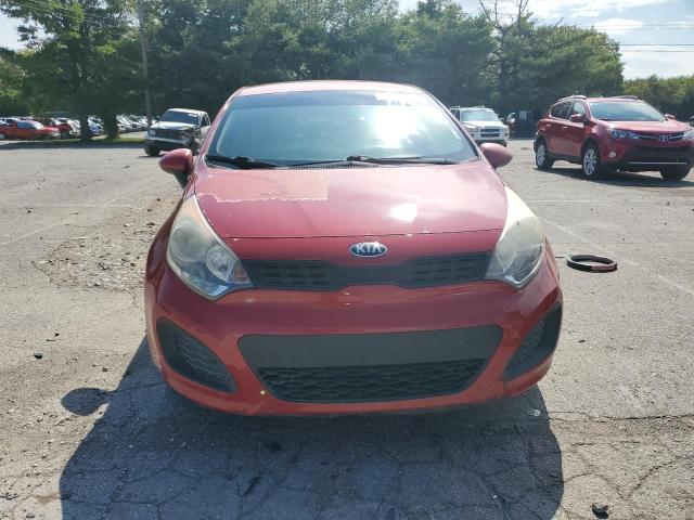 KNADM5A35D6152318 - 2013 KIA RIO LX RED photo 5