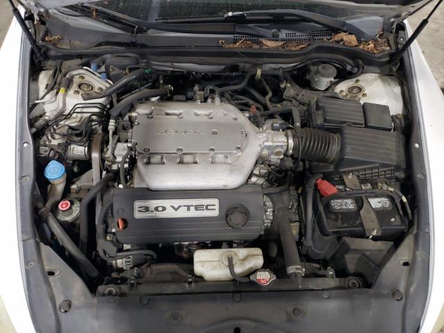 1HGCM82654A008968 - 2004 HONDA ACCORD EX WHITE photo 11