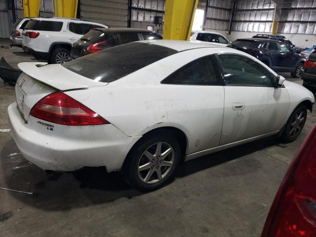 1HGCM82654A008968 - 2004 HONDA ACCORD EX WHITE photo 3