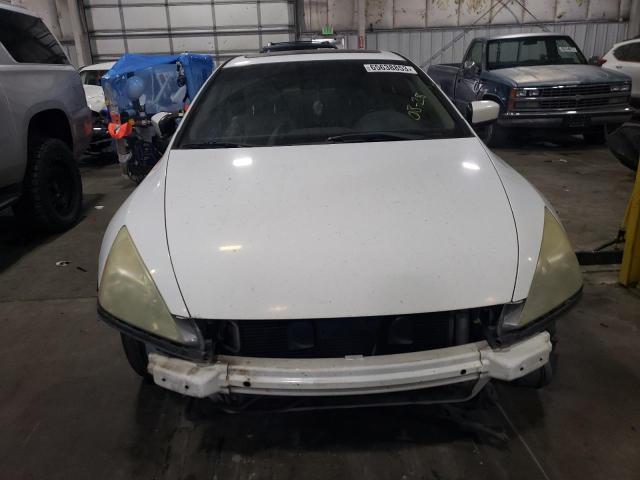 1HGCM82654A008968 - 2004 HONDA ACCORD EX WHITE photo 5