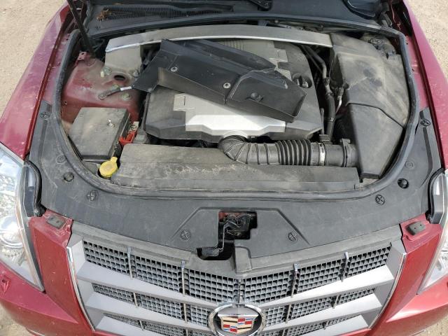 1G6DV57V780200082 - 2008 CADILLAC CTS HI FEATURE V6 RED photo 11