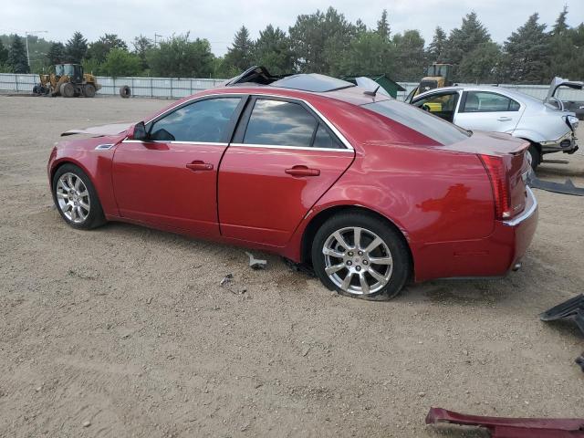 1G6DV57V780200082 - 2008 CADILLAC CTS HI FEATURE V6 RED photo 2