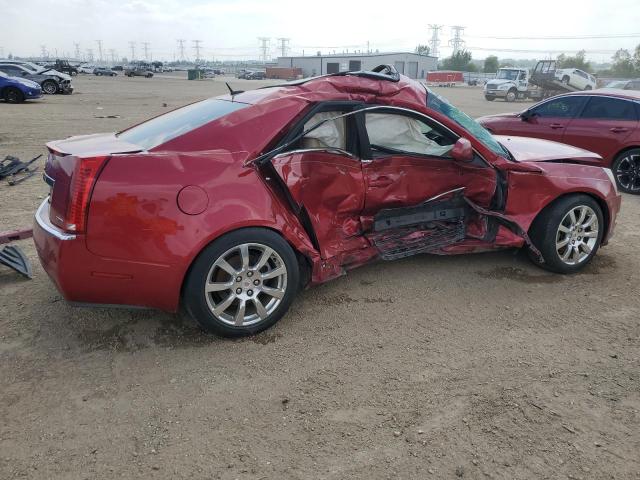 1G6DV57V780200082 - 2008 CADILLAC CTS HI FEATURE V6 RED photo 3