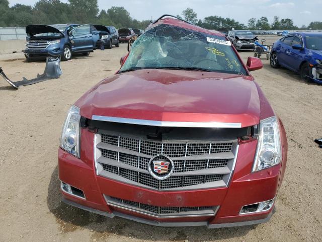 1G6DV57V780200082 - 2008 CADILLAC CTS HI FEATURE V6 RED photo 5