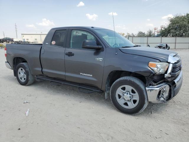 5TFRY5F1XEX152363 - 2014 TOYOTA TUNDRA DOUBLE CAB SR/SR5 GRAY photo 4