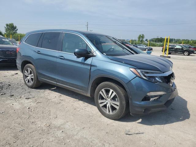 5FNYF6H80JB025207 - 2018 HONDA PILOT EXL 蓝色 照片 4