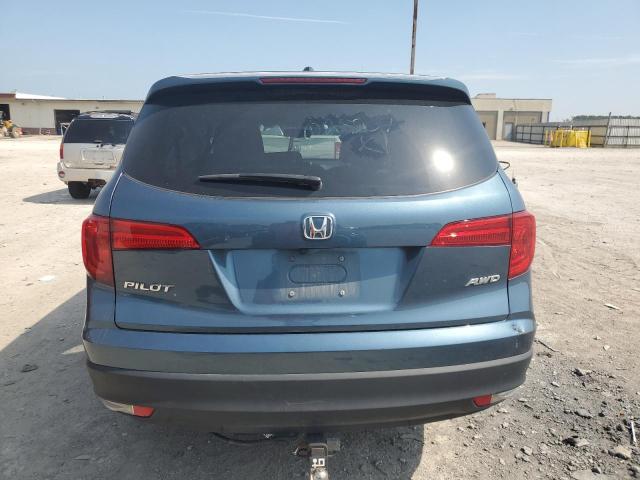 5FNYF6H80JB025207 - 2018 HONDA PILOT EXL 蓝色 照片 6