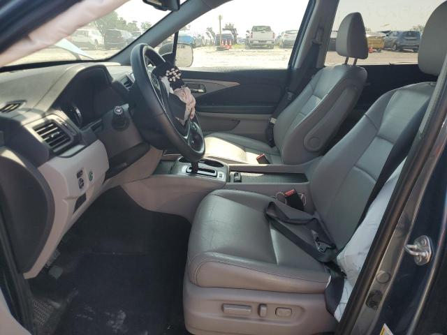 5FNYF6H80JB025207 - 2018 HONDA PILOT EXL 蓝色 照片 7