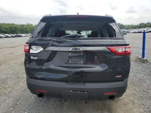 1GNEVJKW2MJ100476 - 2021 CHEVROLET TRAVERSE RS BLACK photo 6