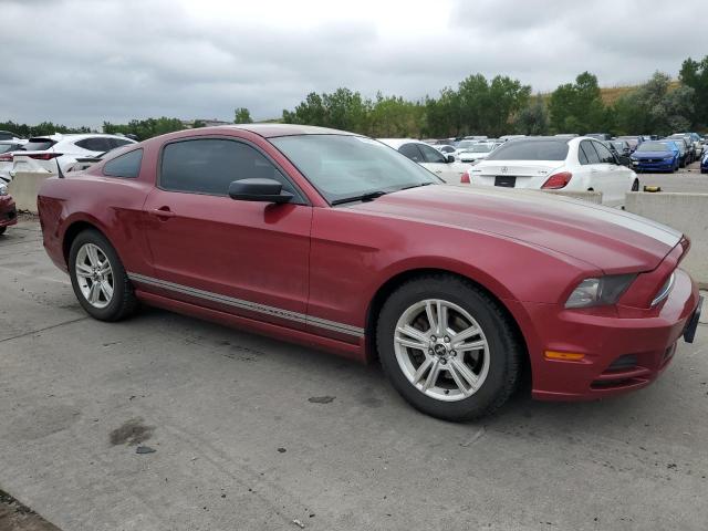 1ZVBP8AM1E5275050 - 2014 FORD MUSTANG BURGUNDY photo 4