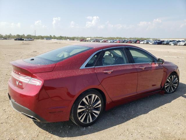 3LN6L5E94HR660510 - 2017 LINCOLN MKZ RESERVE წითელი ფოტო 3