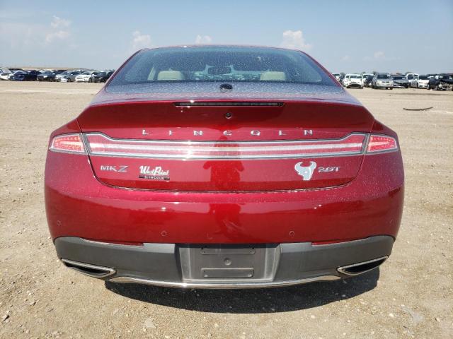 3LN6L5E94HR660510 - 2017 LINCOLN MKZ RESERVE RED photo 6