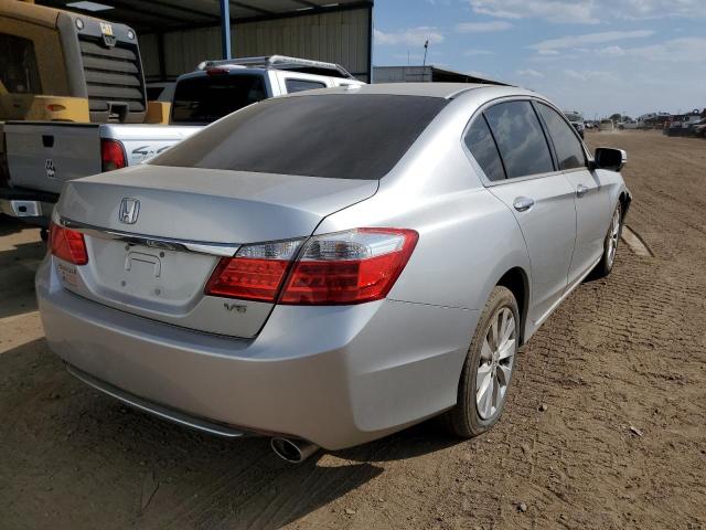 1HGCR3F85DA034275 - 2013 HONDA ACCORD EXL SILVER photo 3