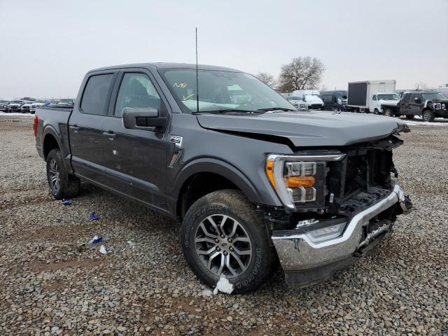 1FTFW1E8XMFD14481 - 2021 FORD F150 SUPER GRAY photo 1