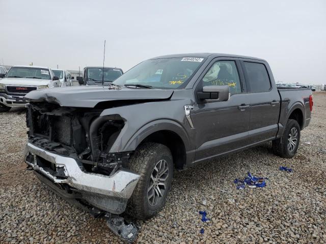 1FTFW1E8XMFD14481 - 2021 FORD F150 SUPER GRAY photo 2