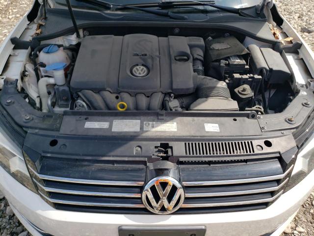 1VWBH7A32EC010213 - 2014 VOLKSWAGEN PASSAT SE თეთრი ფოტო 11
