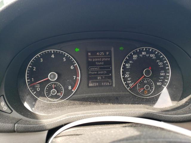 1VWBH7A32EC010213 - 2014 VOLKSWAGEN PASSAT SE თეთრი ფოტო 9