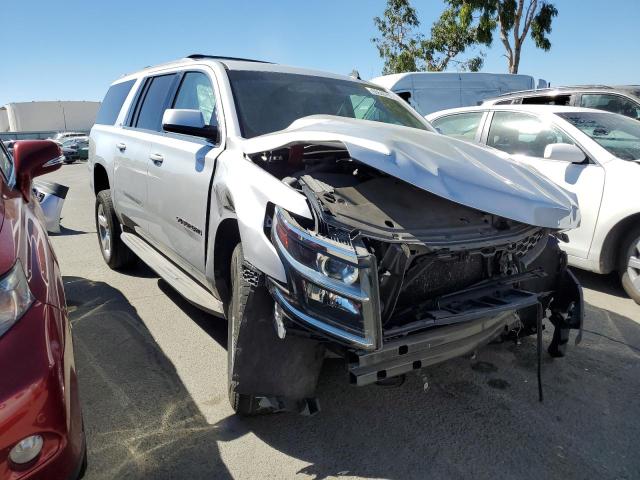 1GNSCHEC8FR294471 - 2015 CHEVROLET SUBURBAN C1500  LS SILVER photo 4