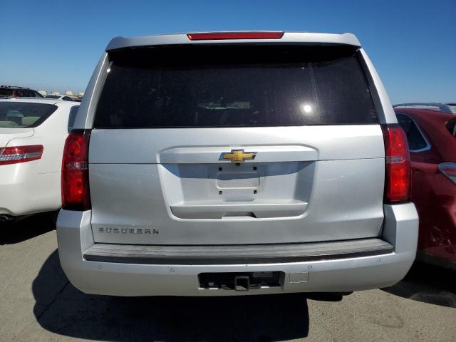 1GNSCHEC8FR294471 - 2015 CHEVROLET SUBURBAN C1500  LS SILVER photo 6