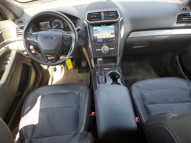 1FM5K8GT7HGE26569 - 2017 FORD EXPLORER SPORT გრაფიტი ფოტო 8